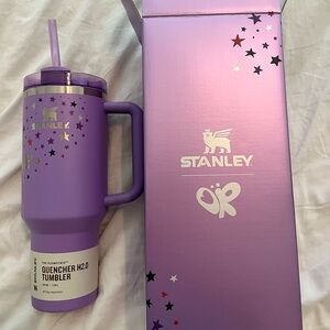 Stanley X Olivia Rodrigo 40oz Quencher Tumbler Purple Stars
